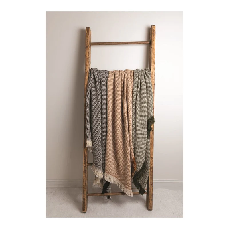 Dashing Texture Throw Blanket | Green - Image 2