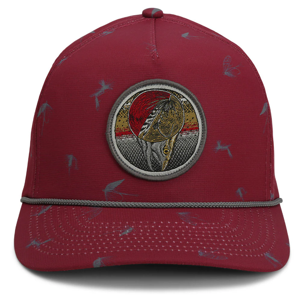 Dead Drift Fly Fishing Patch Rope Cap Fly Pattern - Image 2