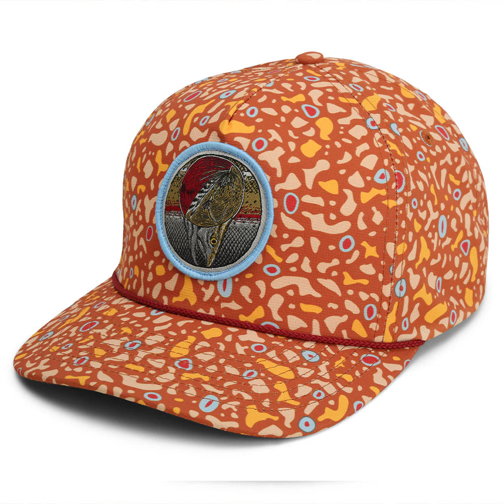 Dead Drift Fly Fishing Patch Trucker Hat Rope Cap - Image 18