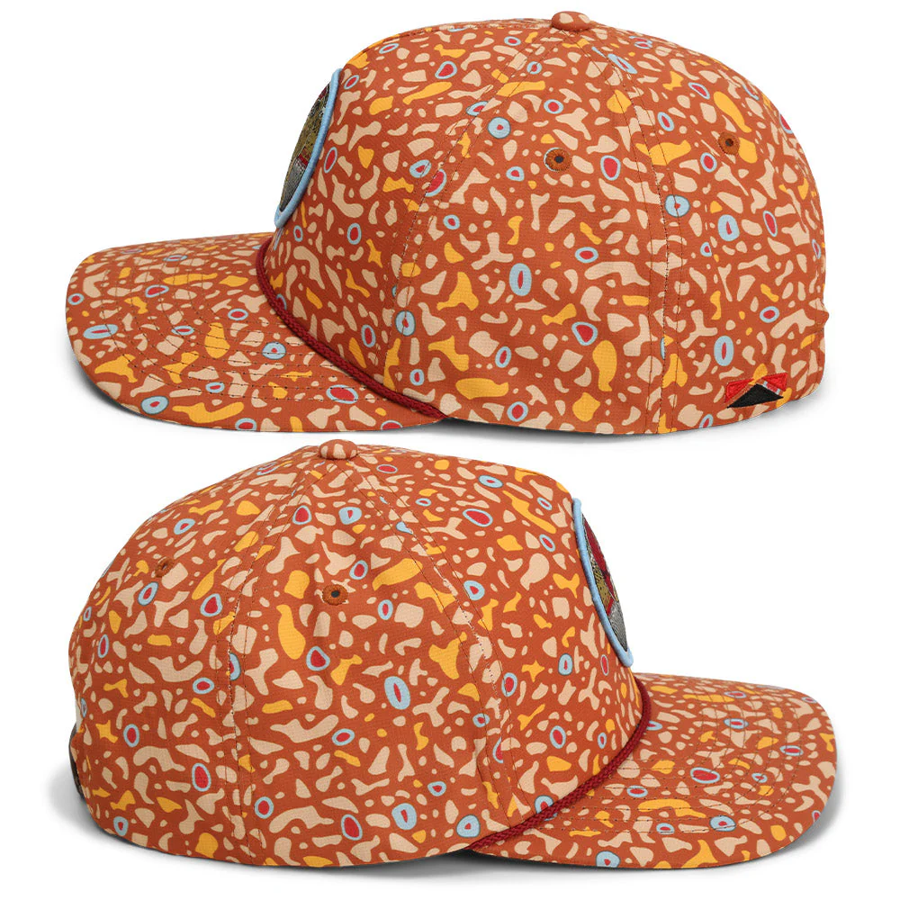 Dead Drift Fly Fishing Patch Trucker Hat Rope Cap - Image 21