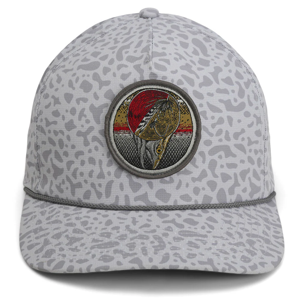 Dead Drift Fly Fishing Patch Trucker Hat Rope Cap - Image 31