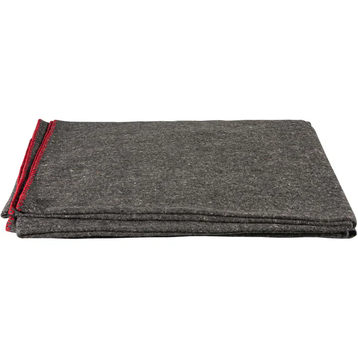 Fox Outdoor Products Deluxe Wool Camp Blanket | Gray - Image 2