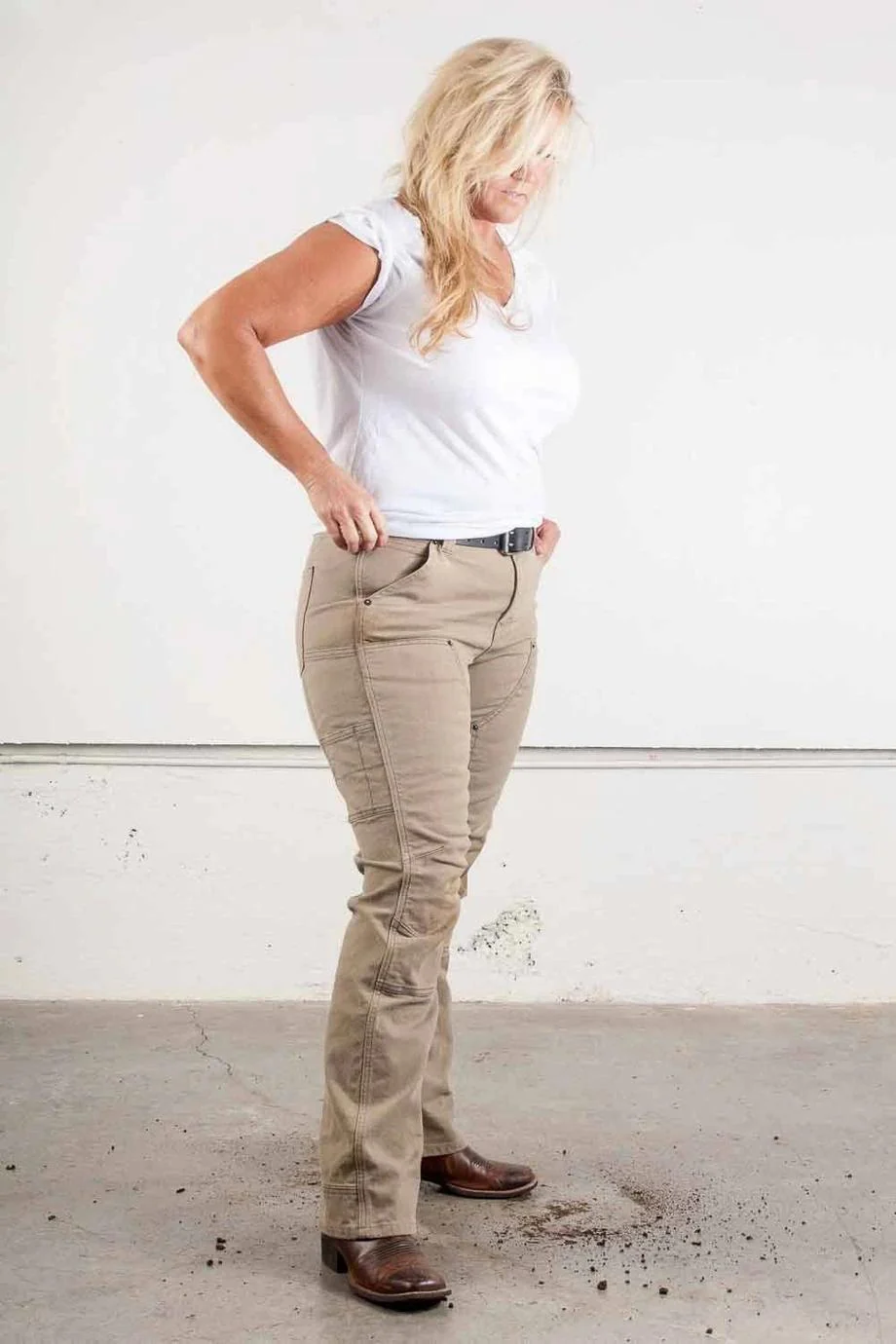 Dovetail Workwear Women's Britt Stretch Canvas Utility Pant - Image 2