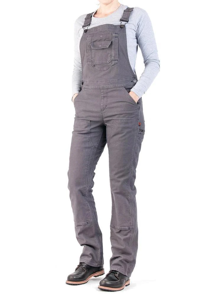 Dovetail Workwear Womens Freshley Stretch Canvas Overall - Image 2