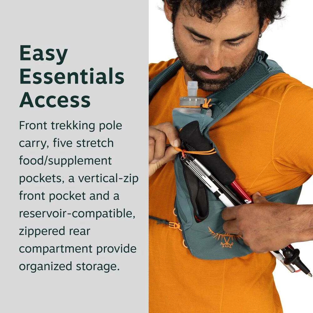 Duro 1.5 Liter Runners Vest | Cascade Blue - Image 10
