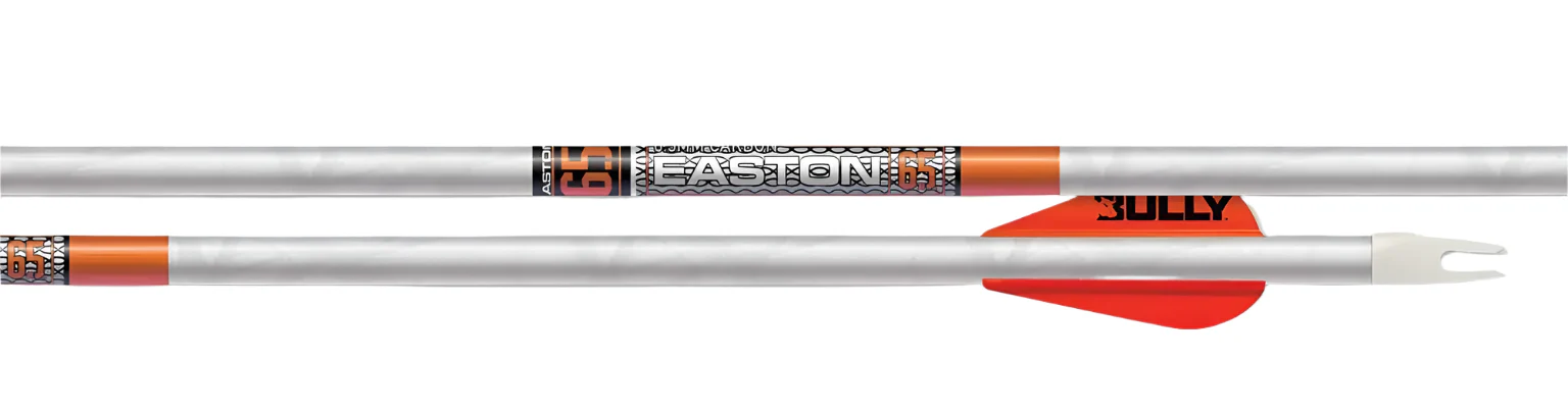 Easton 6.5 Whiteout™ 6-Pack Fletched Arrows | 300 Spine