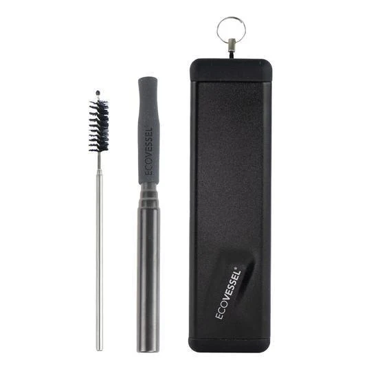 Ecovessel Quickstraw Telescoping Straw with Carry Case - Image 2