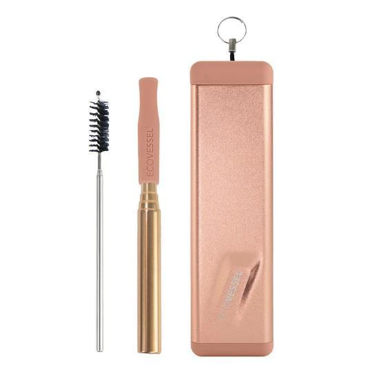 Ecovessel Quickstraw Telescoping Straw with Carry Case - Image 4