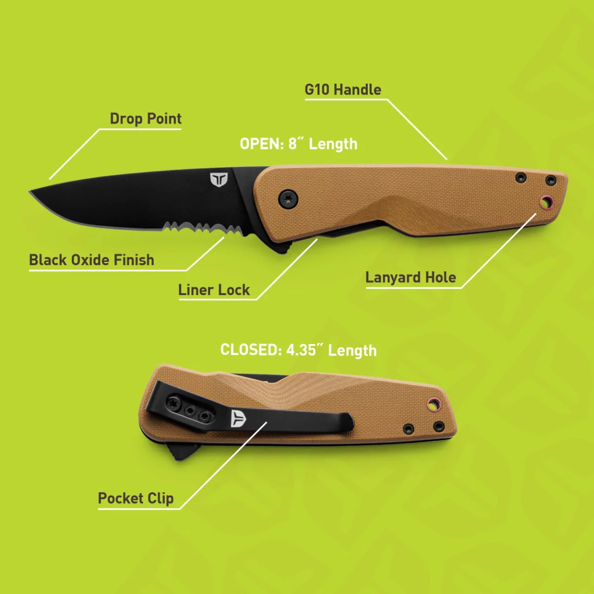 EDC Fast Flip™ Knife | Tan - Image 5