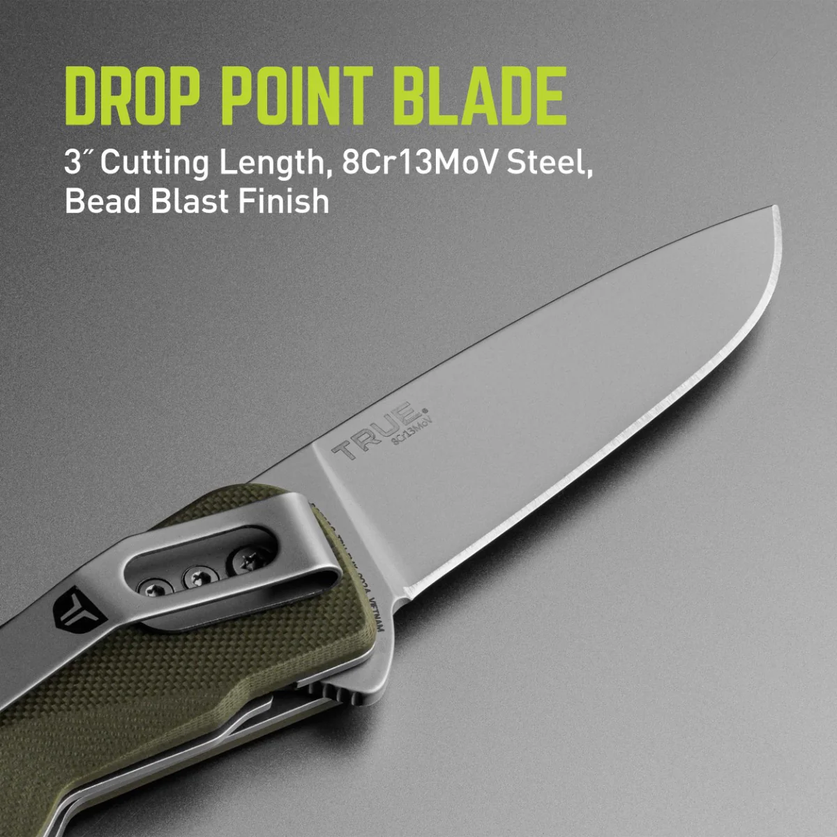 EDC Fast Flip™ Knife | Olive Green - Image 2