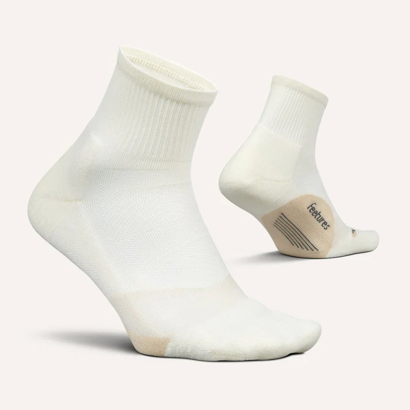 Elite Light Cushion Quarter Sock | Linen - Image 2