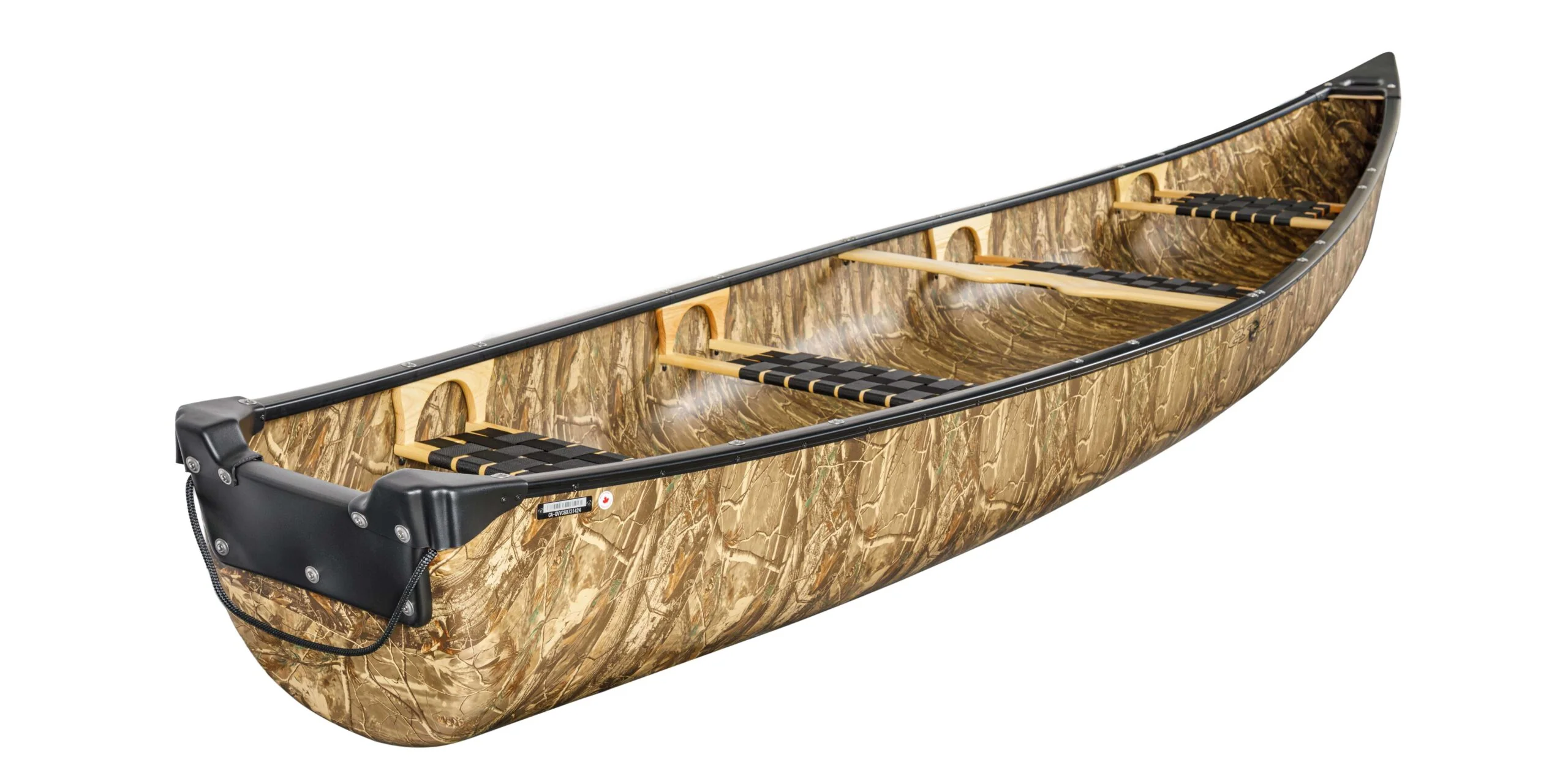 Esquif Cargo 17' Square Stern Canoe | Camo - Image 4