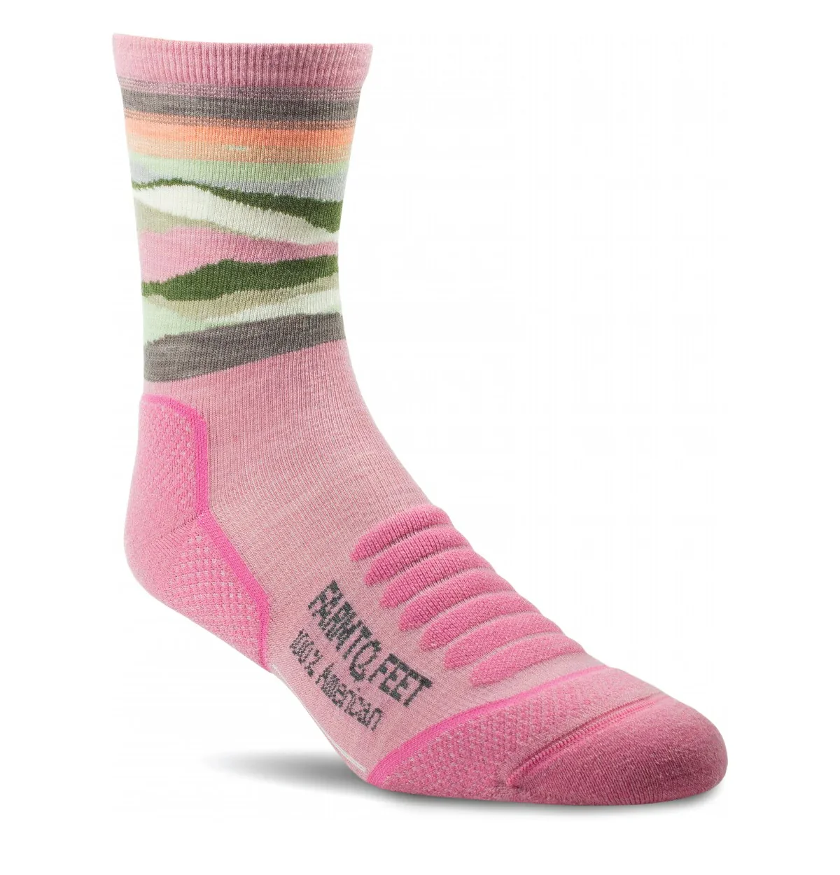 Max Patch Three Quarter Crew Hiking Socks - Image 4