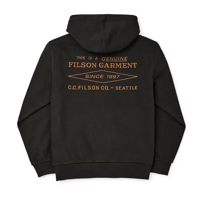 Filson Mens Prospector Embroidered Hoodie - Image 2