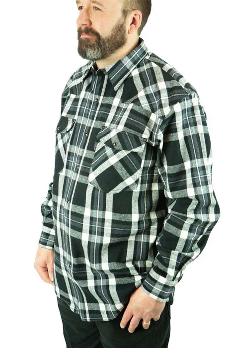 Five Brother Workwear Men's Original 9oz Western Brawny Flannel Shirt - Image 6