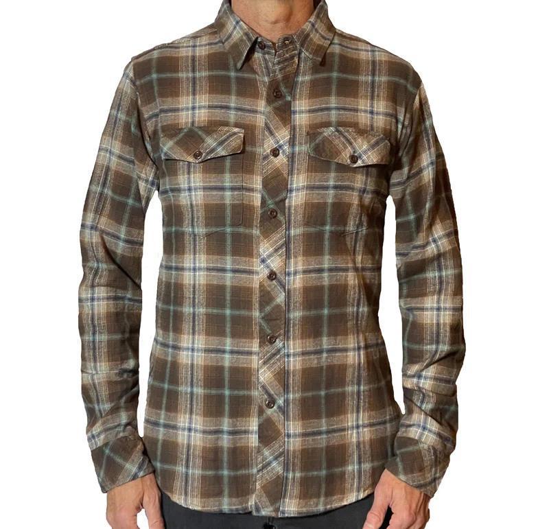 Flyshacker Mens Original Flannel Shirt - Image 2