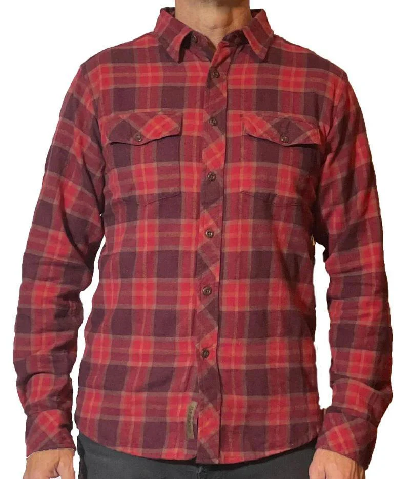 Flyshacker Mens Original Flannel Shirt - Image 3