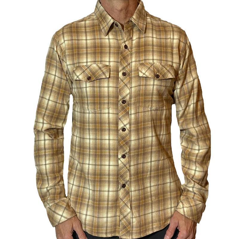 Flyshacker Mens Original Flannel Shirt - Image 5