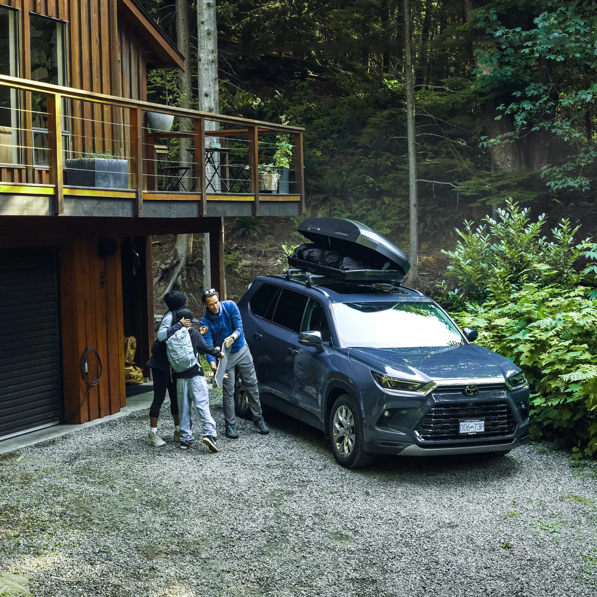 Force 3 L Roof Mounted Cargo Box | Black - Image 6