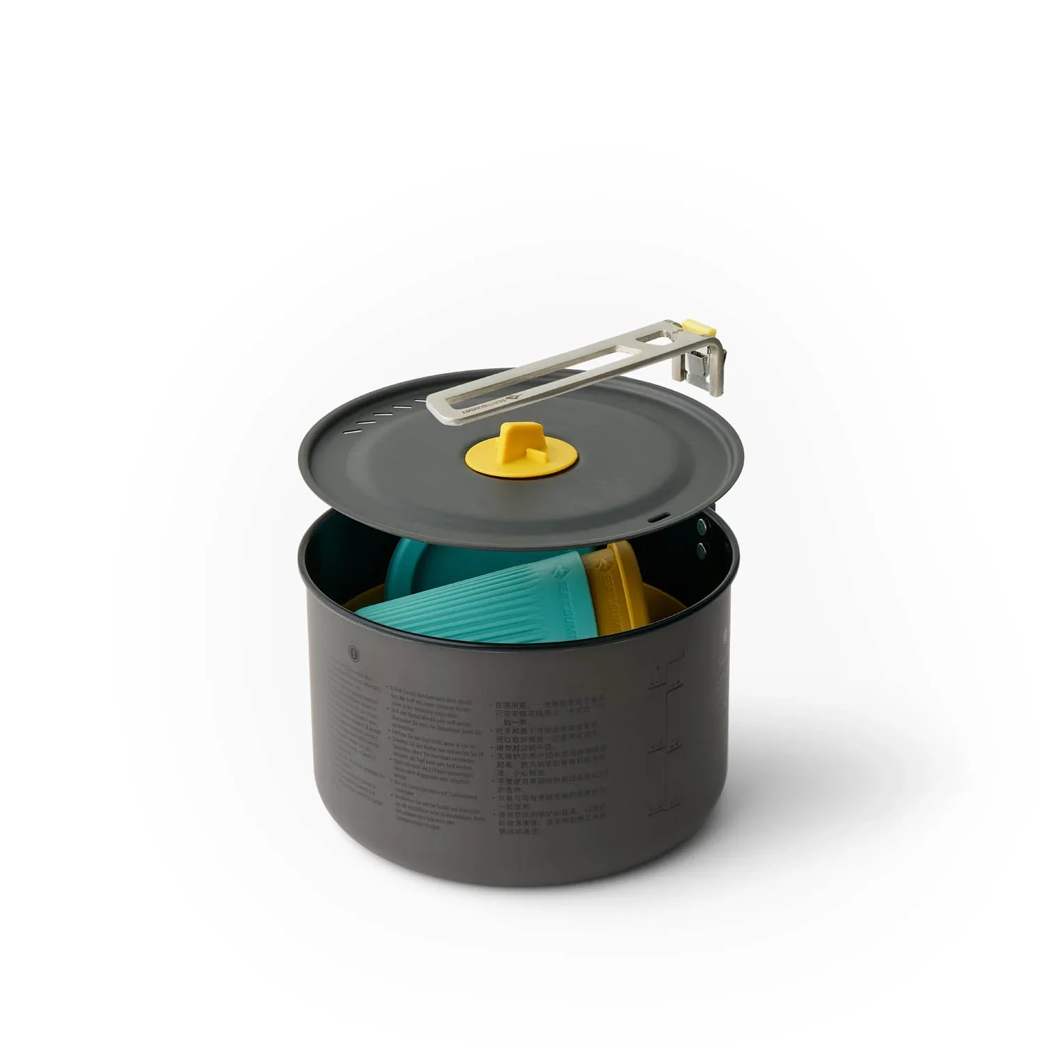 Frontier Ultralight 2L Pot 5-Piece Cook set for 2 People - Image 2