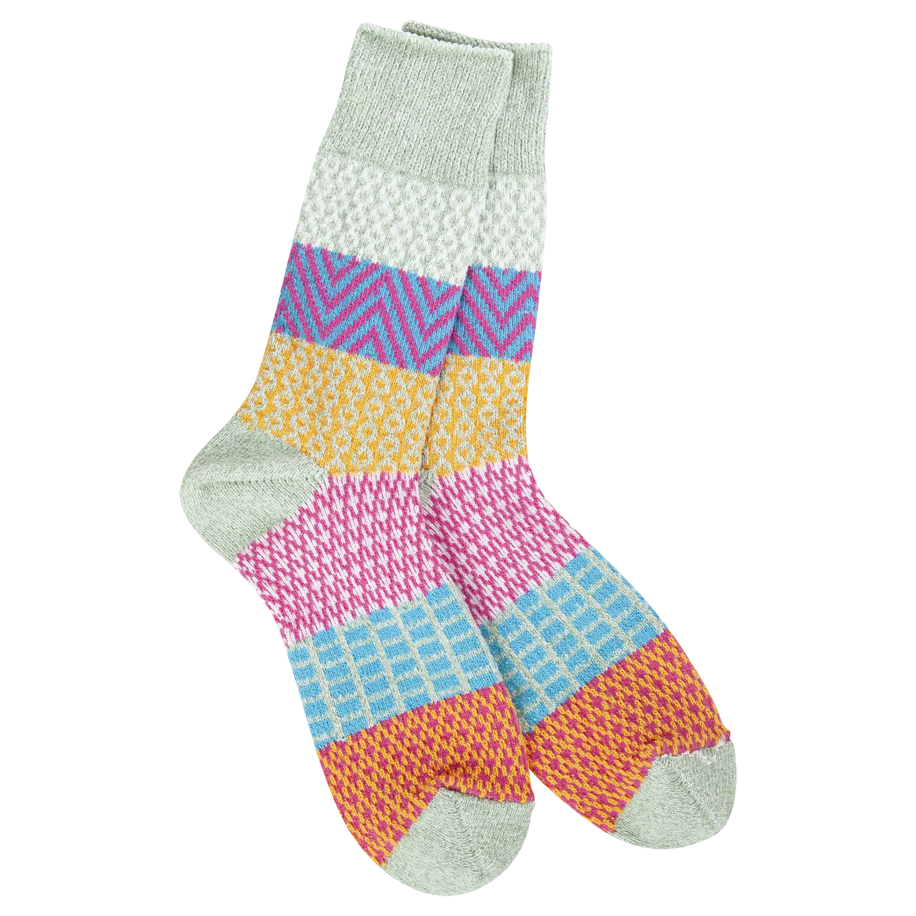 Gallery Crew Socks | Sage