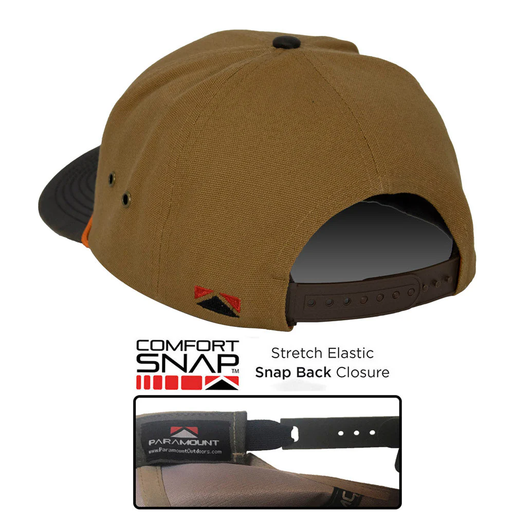 German Shorthaired Point Canvas Cap Wax Cloth Visor - Image 3