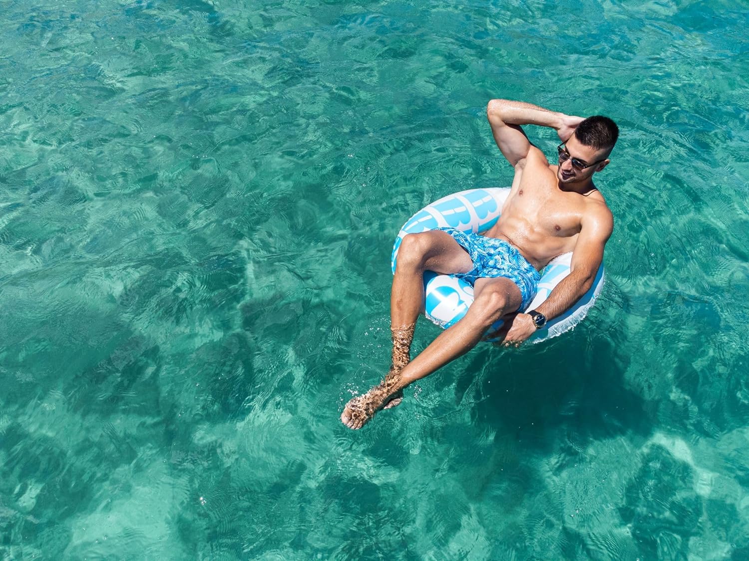 Good Vibes Inflatable 36" Pool Tube - Image 4