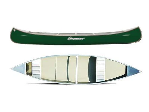 Grumman 13ft Aluminum Double Ended Canoe with Color - Image 3