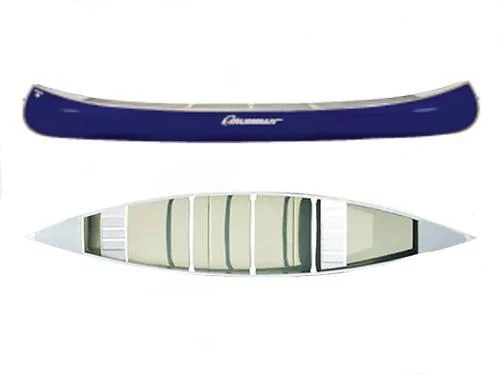 Grumman 15ft Aluminum Double Ended Canoe with Color - Image 2