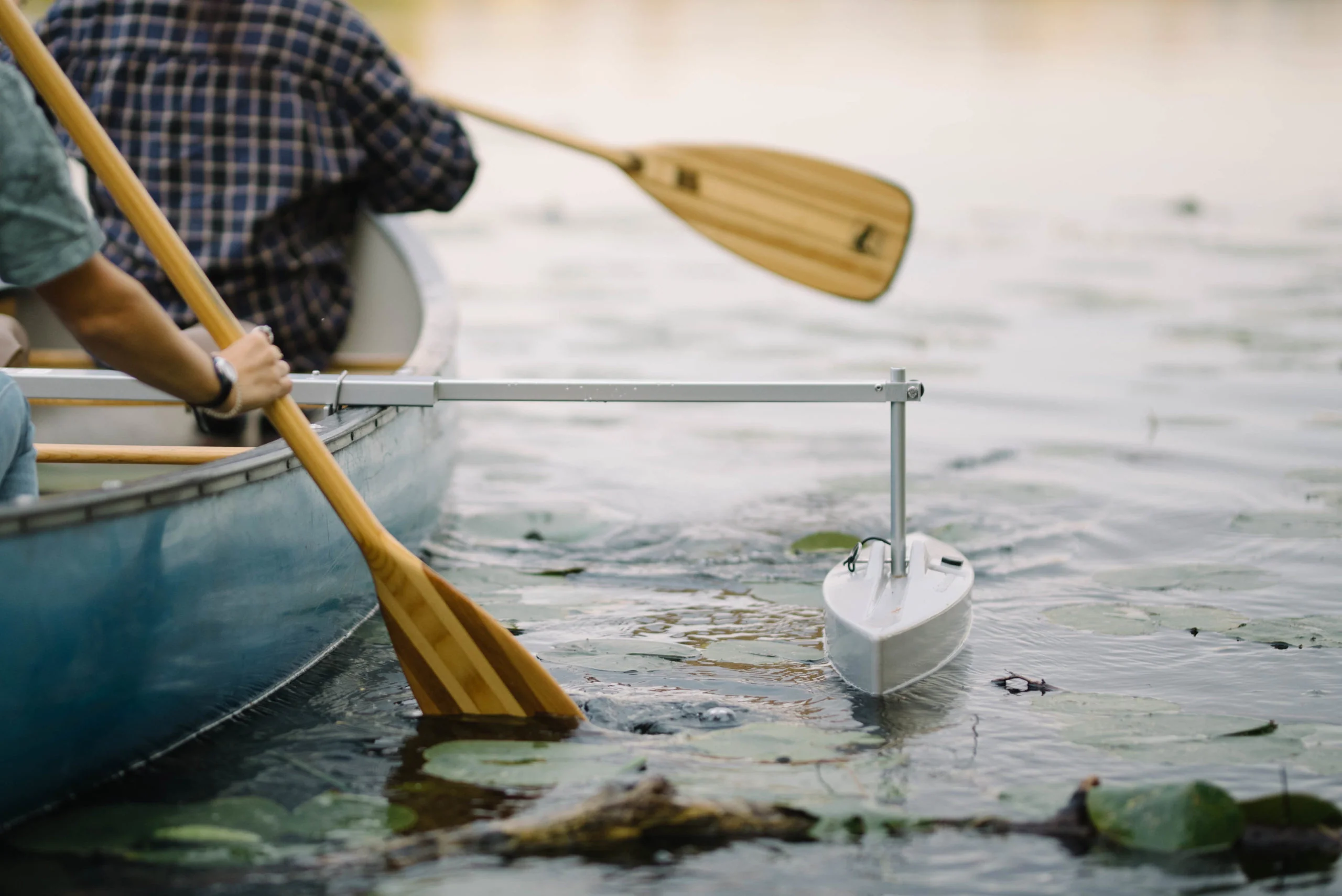 HD Canoe Stabilizer Floats Complete Package - Image 4