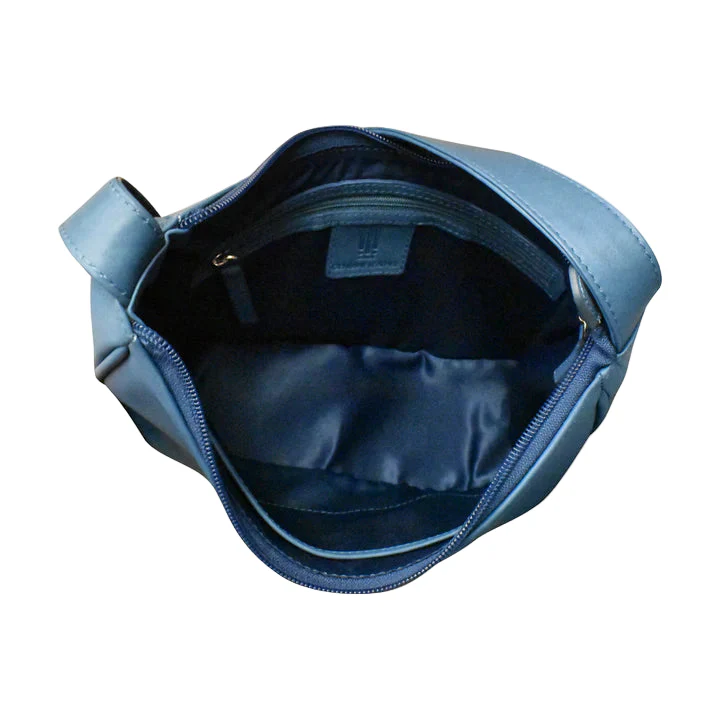 Hobo Shoulder Bag | Jean Blue - Image 3