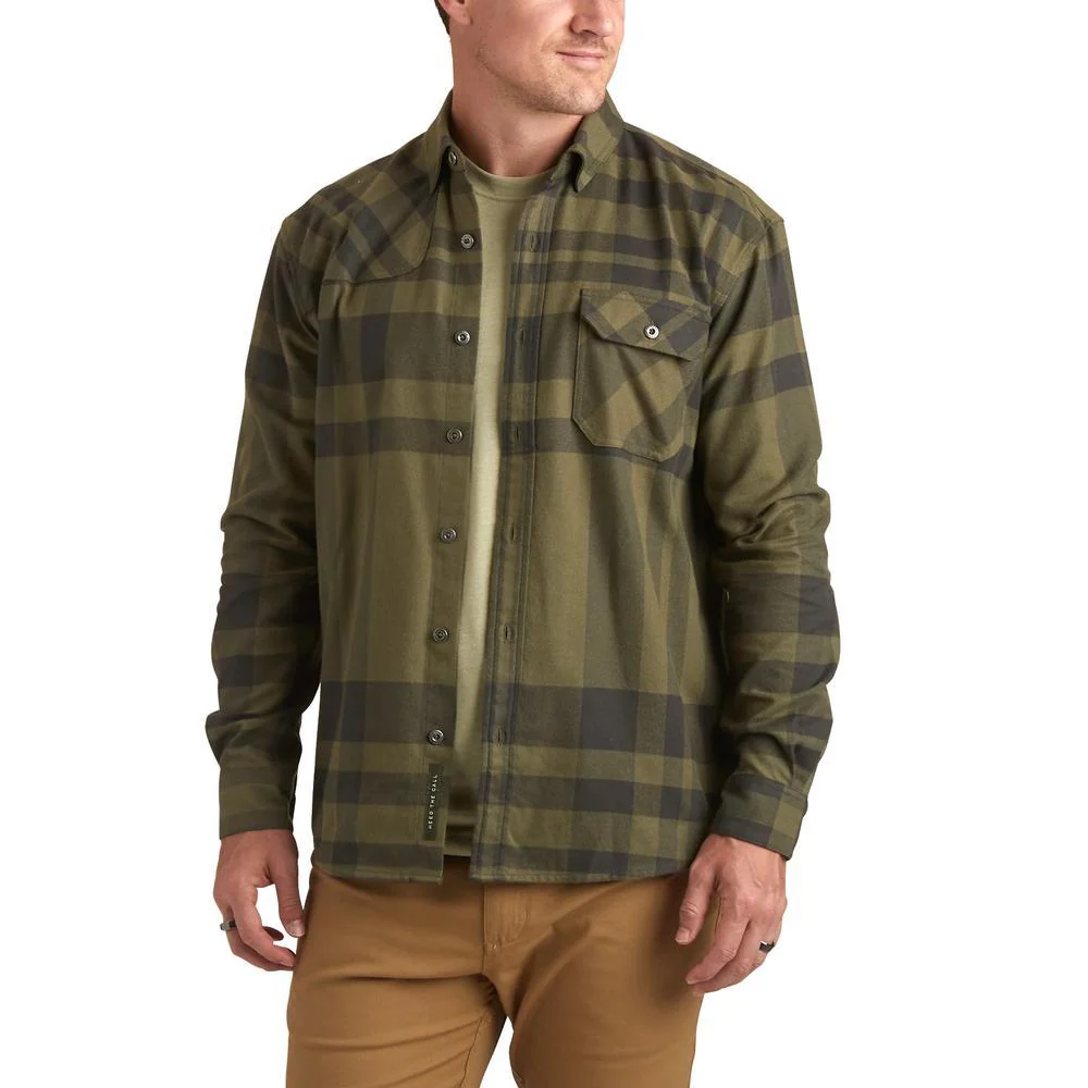 Howler Brothers Mens Harkers Flannel Shirt - Image 3