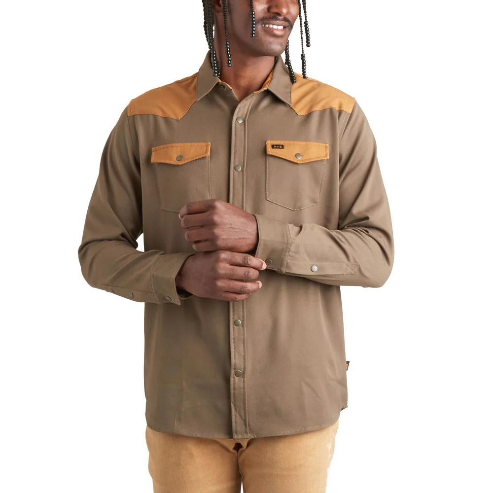 Howler Brothers Mens Stockman Stretch Snapshirt - Image 2