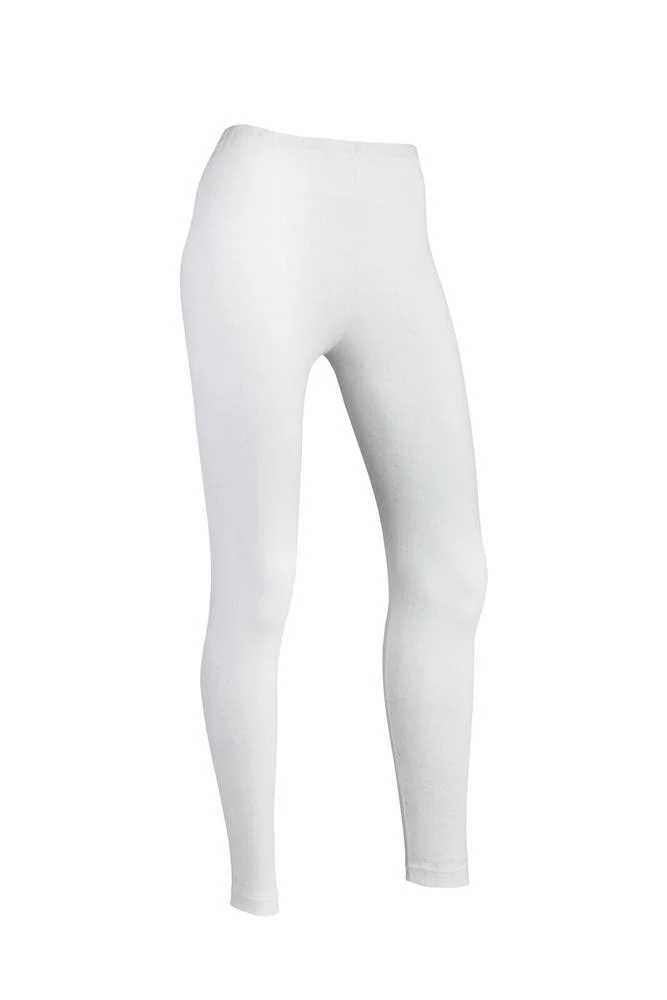 Indera Mills Sweet Seams Womens Pointelle Cotton Leggings - Image 2