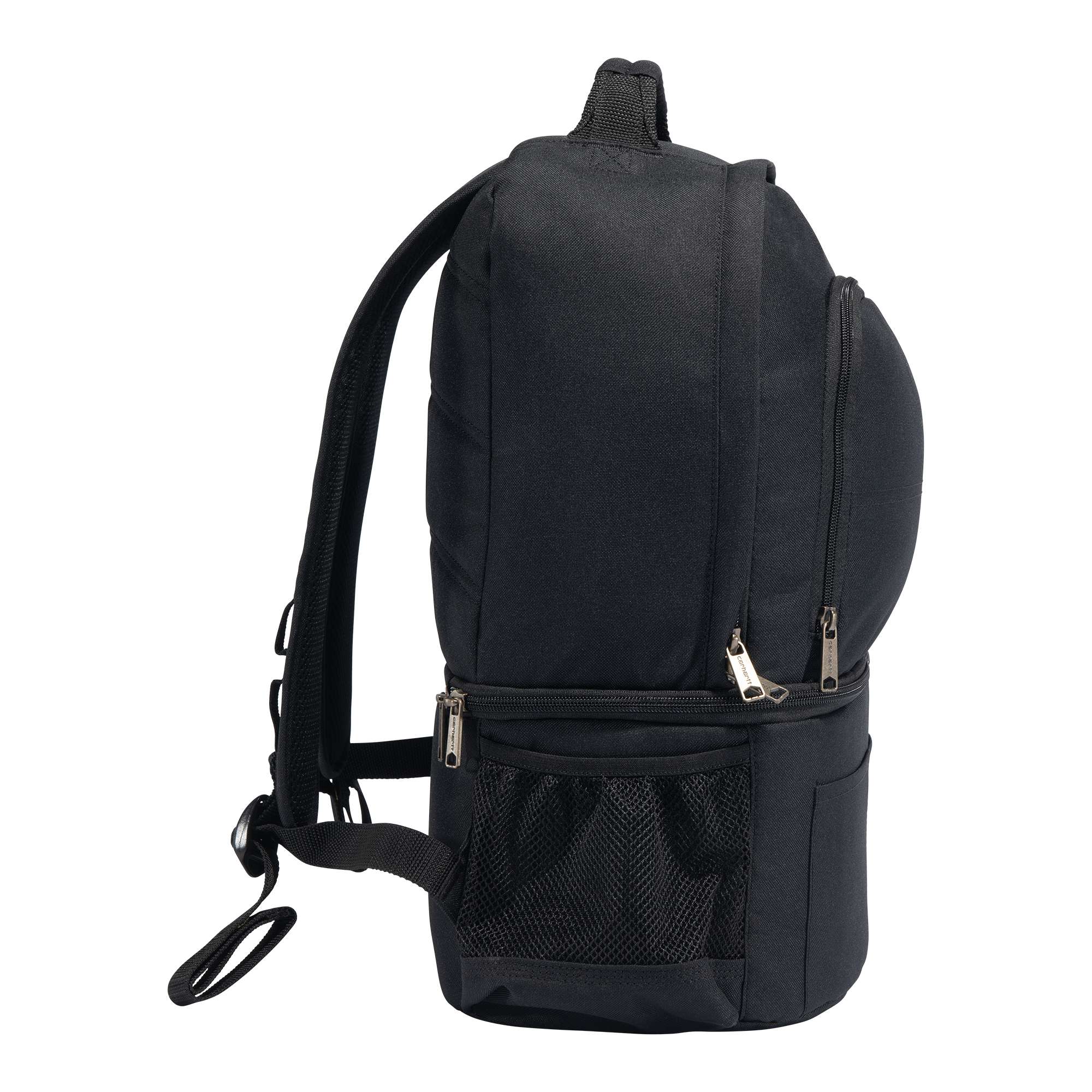 Insulated 24 Can Two Compartment Cooler Backpack | Black - Image 4