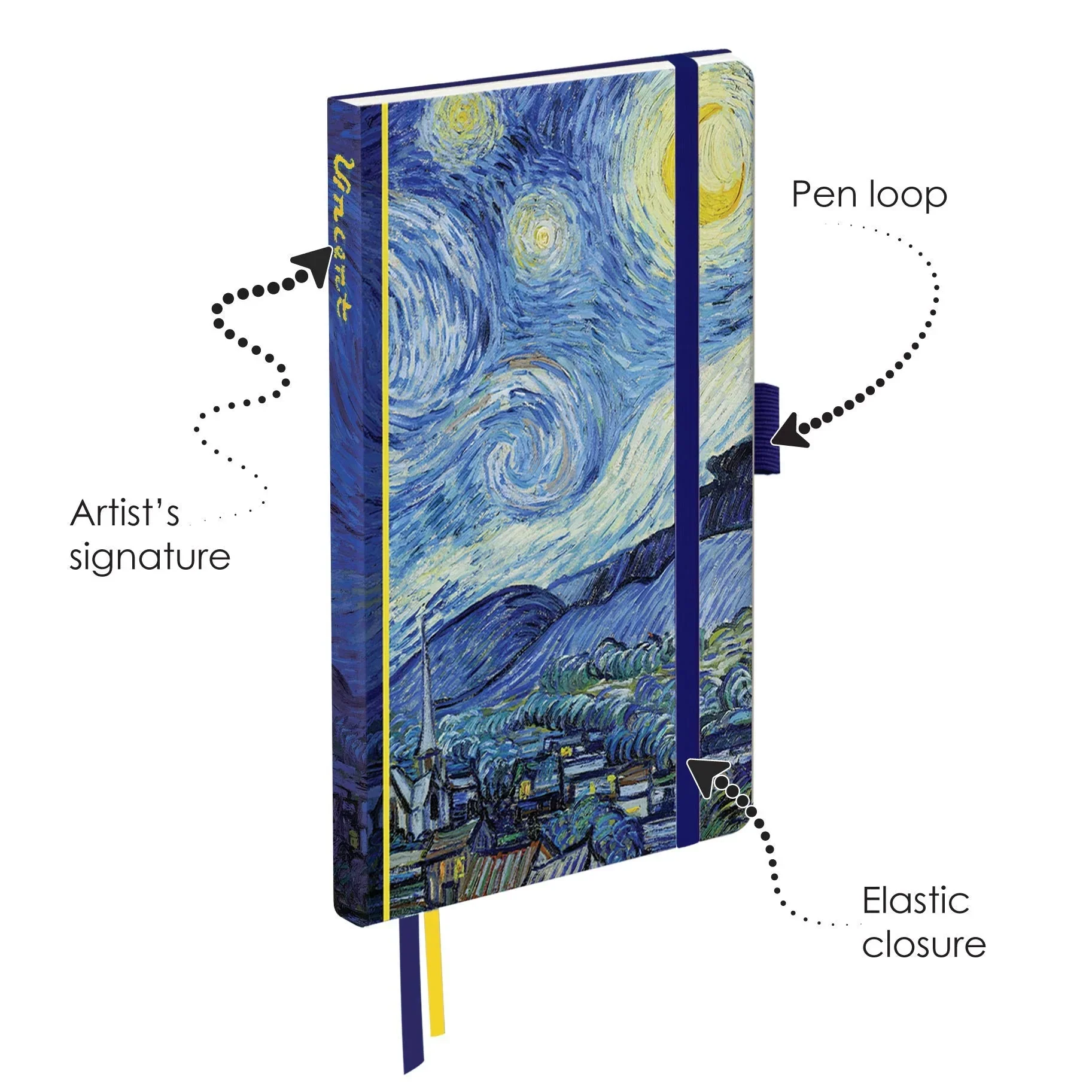 Journal Van Gogh Starry Night | Starry Night - Image 4