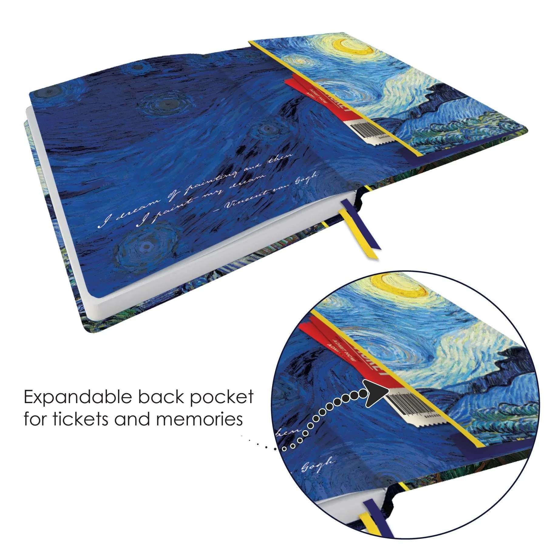 Journal Van Gogh Starry Night | Starry Night - Image 5