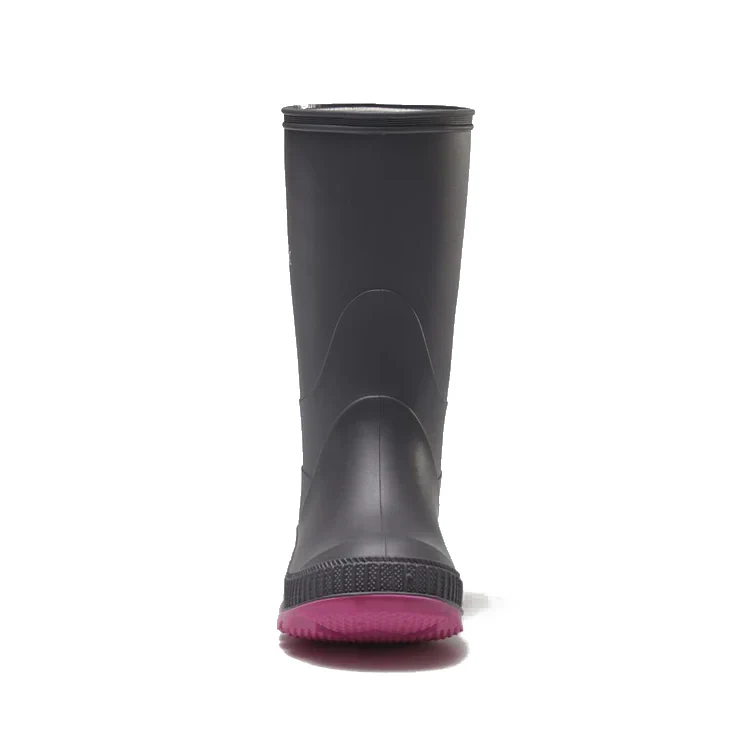 Kids' Stomp Rain Boot | Charcoal Magenta - Image 5