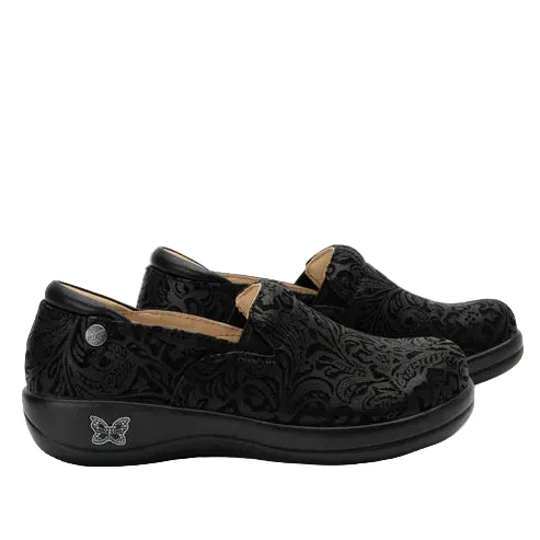 Keli Shoes | Black/Embossed Paisley - Image 2