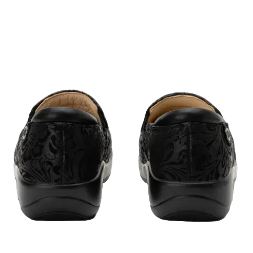 Keli Shoes | Black/Embossed Paisley - Image 3