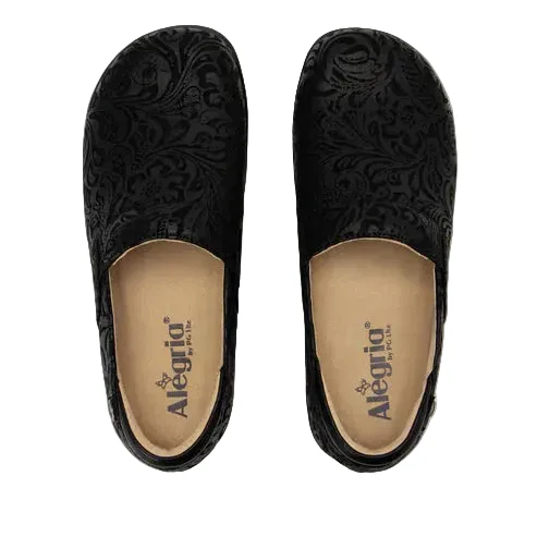 Keli Shoes | Black/Embossed Paisley - Image 4