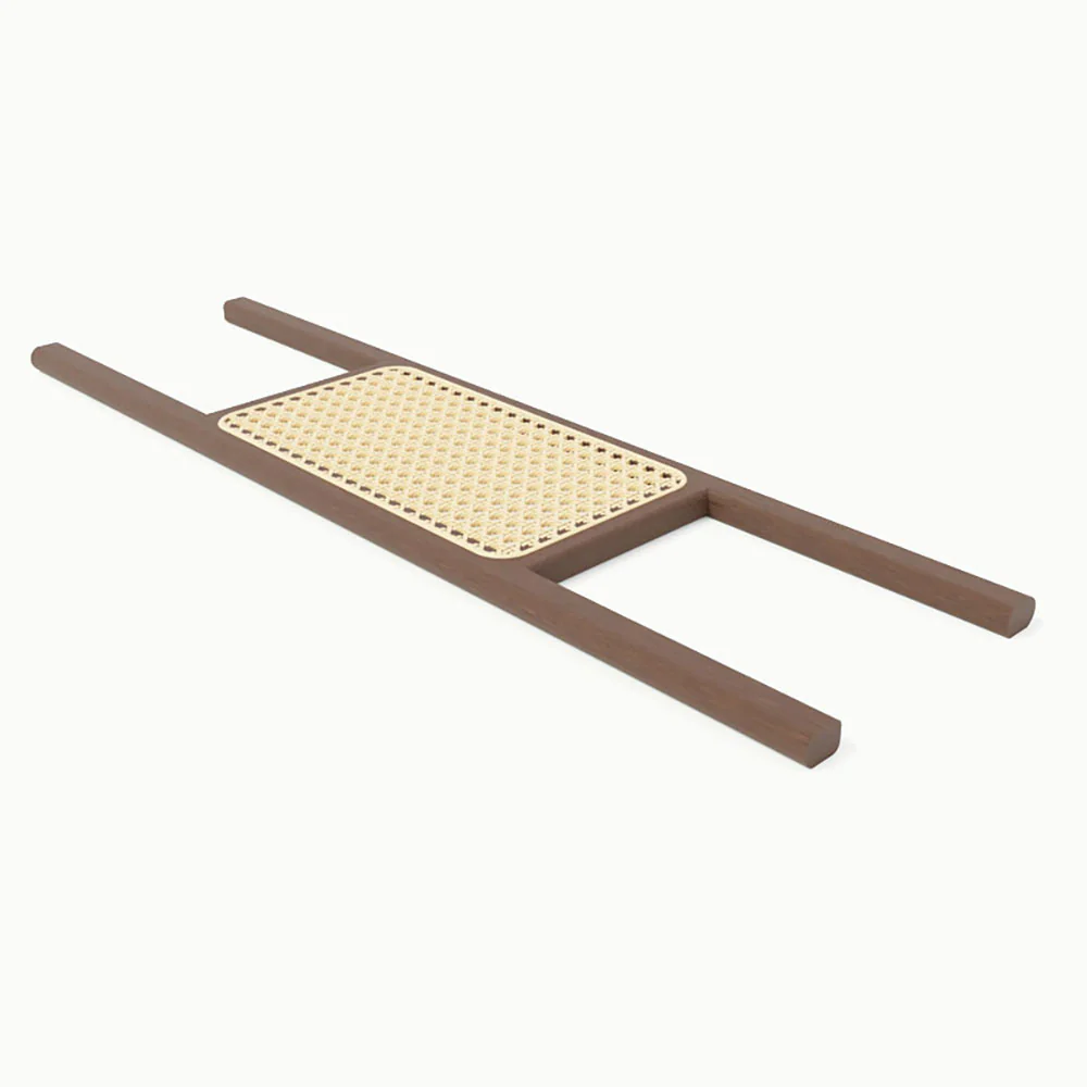 Kenco Outfitters 34" Cane Seat for Mad River Canoes - Walnut Finish - Image 2