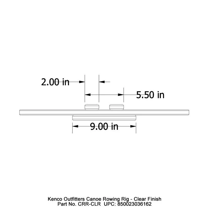 Kenco Outfitters Canoe Rowing Rig - Image 5