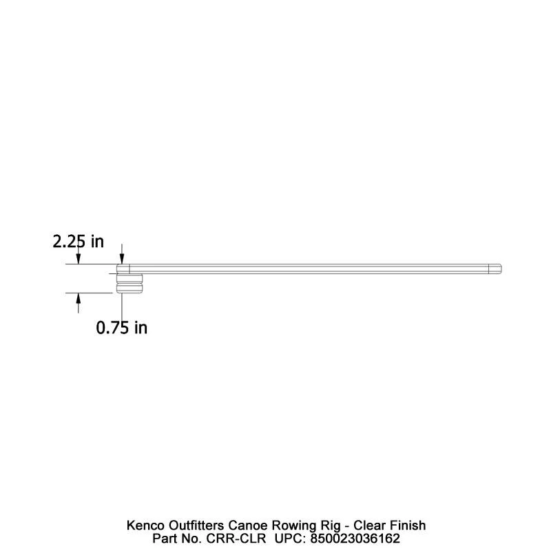 Kenco Outfitters Canoe Rowing Rig - Image 6