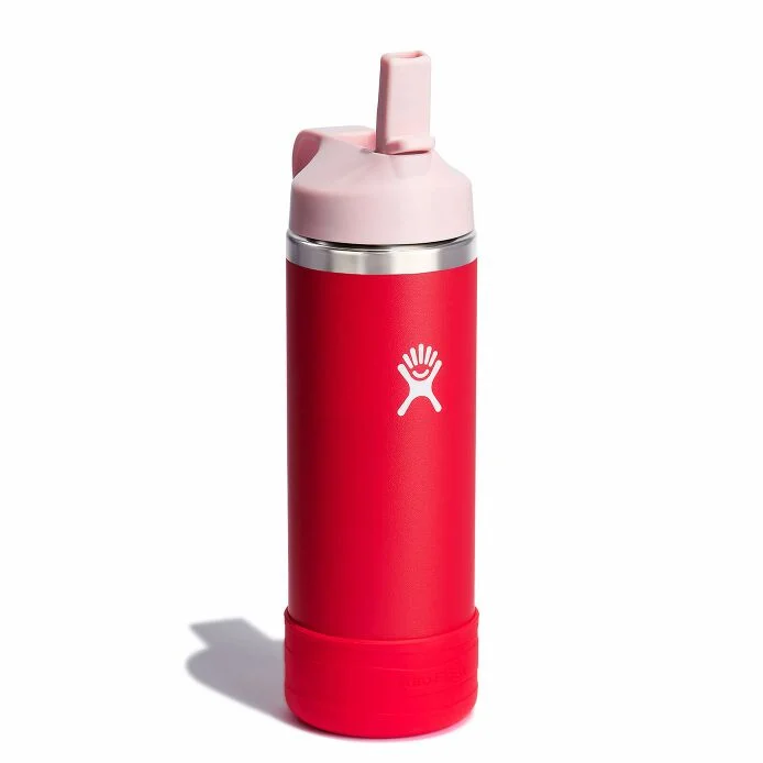 Kid's 18oz Wide Mouth Straw Cap Bottle | Goji - Image 2