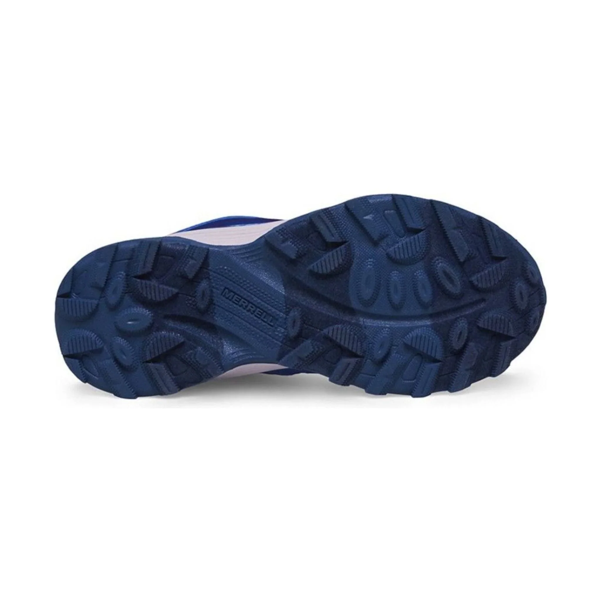 Big Kids' Moab Speed Mid Waterproof Hiking Shoes | Blue/Berry/Turquoise - Image 3