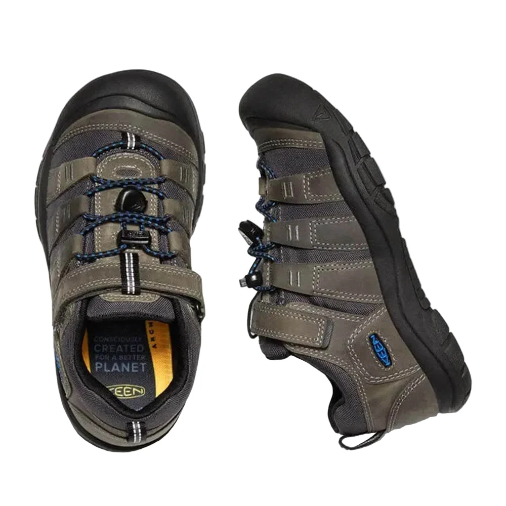 Big Kids' Newport Shoe | Steel Grey/Brilliant Blue - Image 2