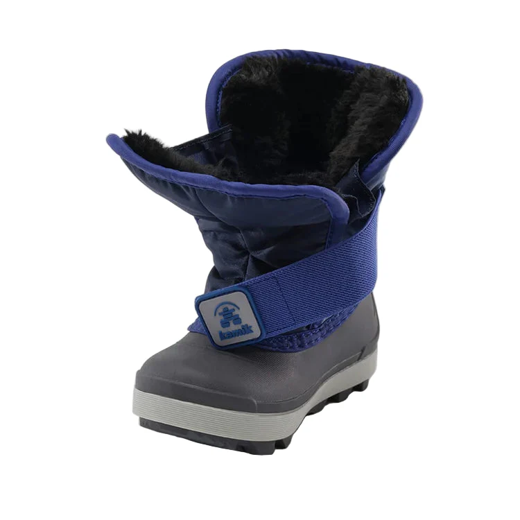 Little Kids' Snowbug 7 Winter Boots | Navy Blue - Image 6