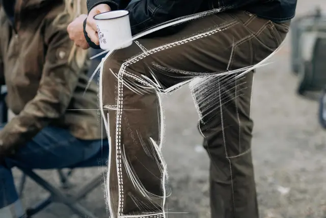 Kuhl Mens Rydr Pant | DARK KHAKI - Image 6