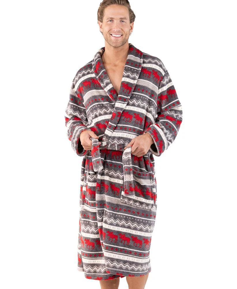 Men's Cabin Moose Robe | Cabin Moose - Image 2